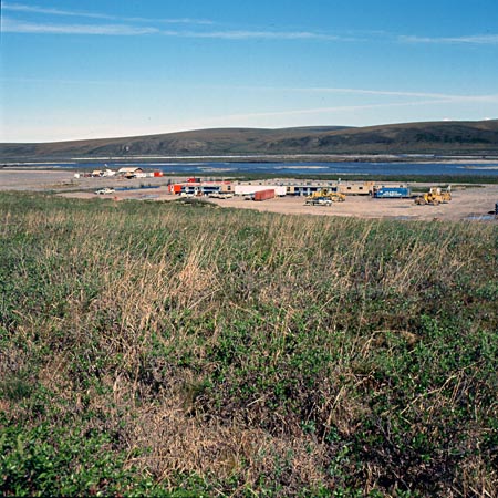 Alaska Pipeline camp at Sagwon Alaska